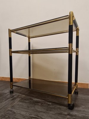 Trolley in Wood and Brass by Tommaso Barbi-RPW-1793230