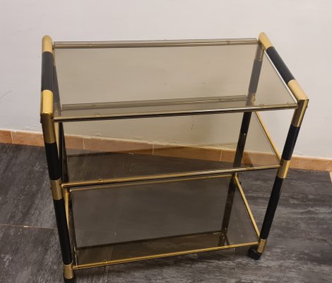 Trolley in Wood and Brass by Tommaso Barbi-RPW-1793230