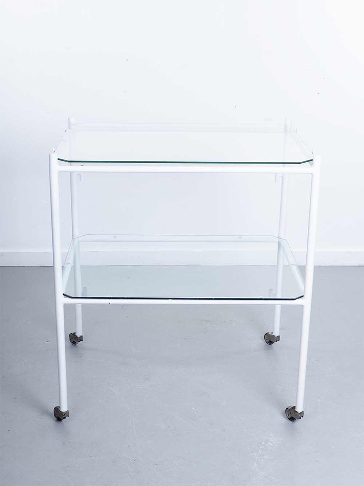 Trolley with Glass Shelves-PX-1788071