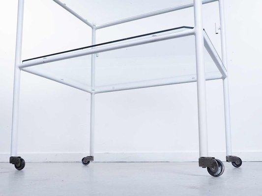 Trolley with Glass Shelves-PX-1788071