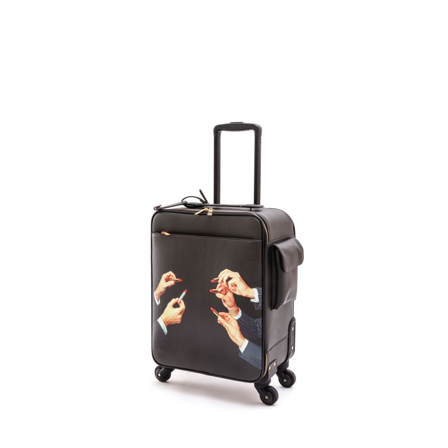 Trolley Travel Kit Lipstick by Seletti #Black