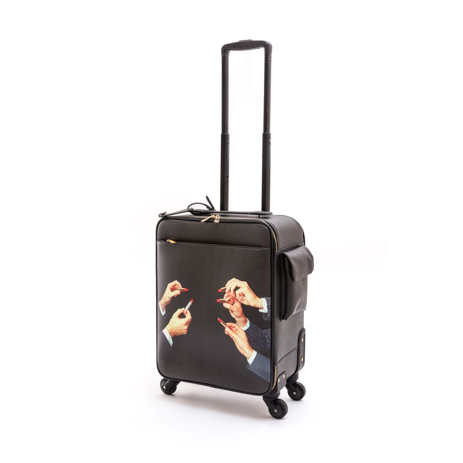 Trolley Travel Kit Lipstick by Seletti #Black