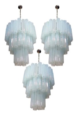 Tronchi Chandeliers in the style of Toni Zuccheri for Venini, Set of 3-OVO-1274948