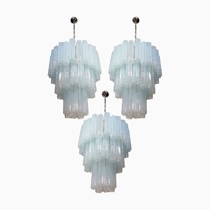 Tronchi Chandeliers in the style of Toni Zuccheri for Venini, Set of 3-OVO-1274948