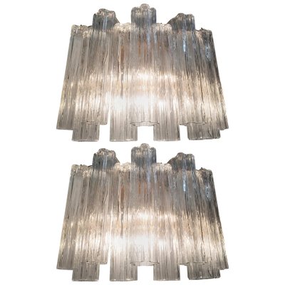 Tronchi Sconces by Toni Zuccheri for Venini, 1970s, Set of 2-MBH-1032017