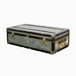 Trunk in Hammered Sheet Metal, 1950s-QFD-1031148