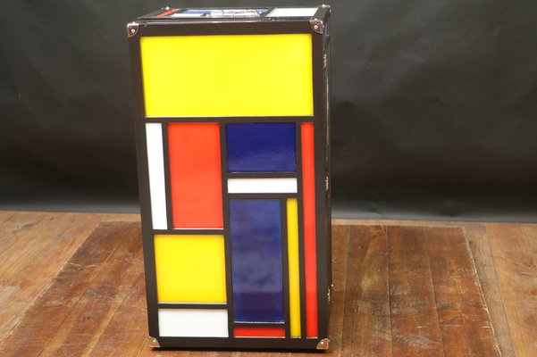 Trunk in the Style of Piet Mondrian-EMZ-983517