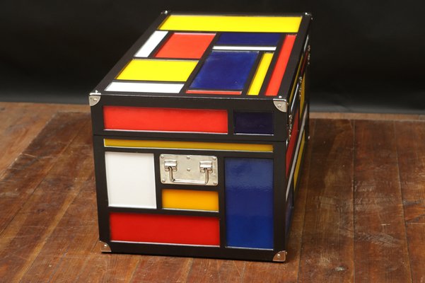 Trunk in the Style of Piet Mondrian-EMZ-983517