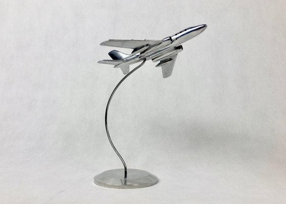 TU-124 Plane Statuette, Poland, 1950s-ZCY-1376088