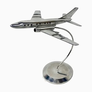 TU-124 Plane Statuette, Poland, 1950s-ZCY-1376088