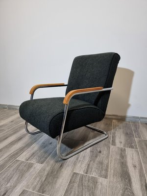 Tubular Armchair by Anton Lorenz for Ton-QJA-1449976