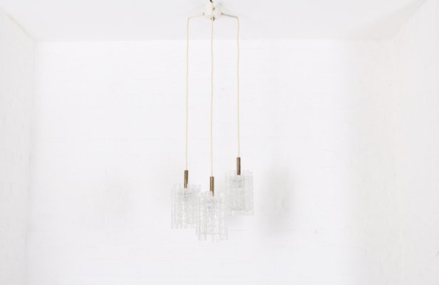 Tubular Blown Glass Suspension Lamp-OWS-982008