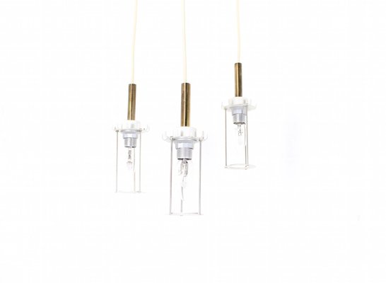 Tubular Blown Glass Suspension Lamp-OWS-982008