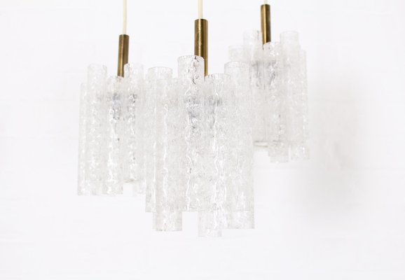 Tubular Blown Glass Suspension Lamp-OWS-982008