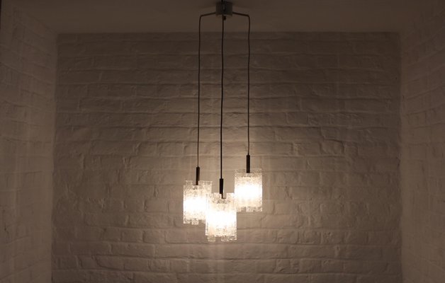 Tubular Blown Glass Suspension Lamp-OWS-982008