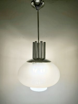 Tubular Chandelier attributed to Mazzega, 1960s-WIF-1752371