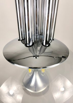 Tubular Chandelier attributed to Mazzega, 1960s-WIF-1752371