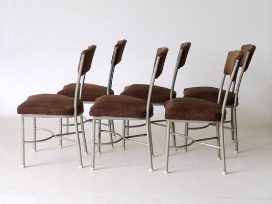 Tubular Metal Dining Chair by Sybold van Ravesteyn, 1920s-MB-566015