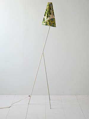 Tubular Metal Floor Lamp, 1960s-QWP-2033975