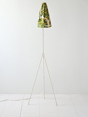 Tubular Metal Floor Lamp, 1960s-QWP-2033975