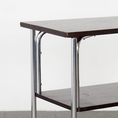 Tubular Side Table in Chrome-JUN-1789973