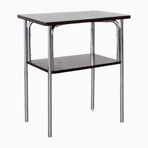 Tubular Side Table in Chrome-JUN-1789973