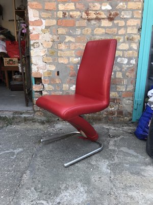 Tubular Steel Lounge Chair, 1970s-OXJ-1189688