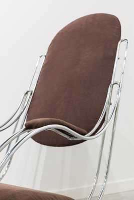 Tubular Steel Rocking Chair, 1960s-UJE-708364