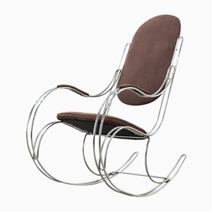 Tubular Steel Rocking Chair, 1960s-UJE-708364