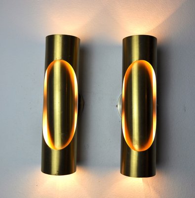 Tubular Wall Lights from Raak, 1970, Set of 2-EJE-1174594