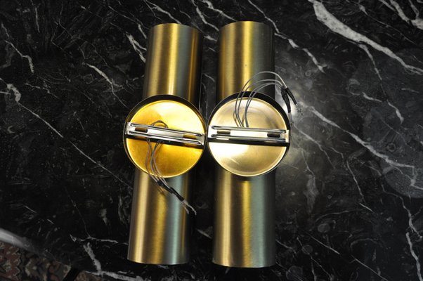 Tubular Wall Lights from Raak, 1970, Set of 2-EJE-1174594