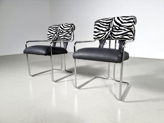 Tucroma Chairs attributed to Guido Faleschini for Mariani, 1970s, Set of 2