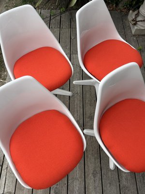 Tulip Chairs attributed to Maurice Burke, 1960s, Set of 4-RHZ-2027819