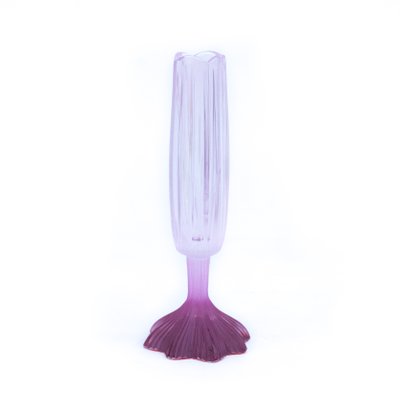 Tulip Foot Glass Vase-FSD-1118423