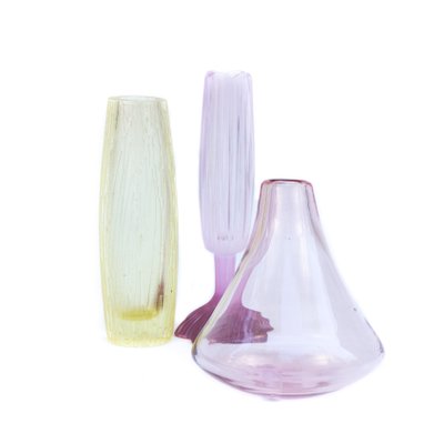 Tulip Foot Glass Vase-FSD-1118423