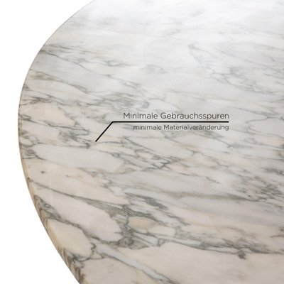 Tulip Marble Stone Dining Table by Eero Saarinen for Knoll Inc. / Knoll International-RQW-2040617