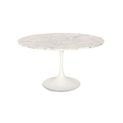 Tulip Marble Stone Dining Table by Eero Saarinen for Knoll Inc. / Knoll International-RQW-2040617