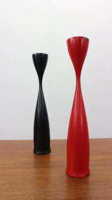 Tulip Shaped Candleholders, Sweden, 1960s, Set of 2-DT-2026270