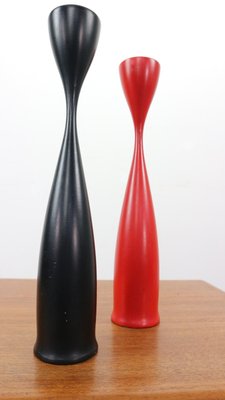 Tulip Shaped Candleholders, Sweden, 1960s, Set of 2-DT-2026270