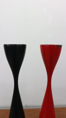 Tulip Shaped Candleholders, Sweden, 1960s, Set of 2-DT-2026270