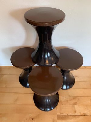 Tulip Tulpen Stools, 1970s, Set of 4-RTR-673219