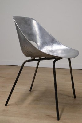 Tulipe Model Aluminum Chair by Pierre Guariche, 1960-IZV-2035394