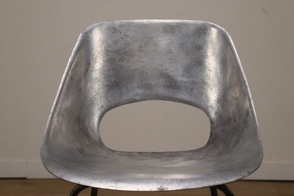 Tulipe Model Aluminum Chair by Pierre Guariche, 1960-IZV-2035394