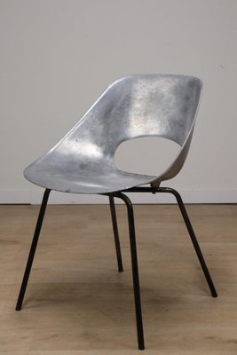 Tulipe Model Aluminum Chair by Pierre Guariche, 1960-IZV-2035394