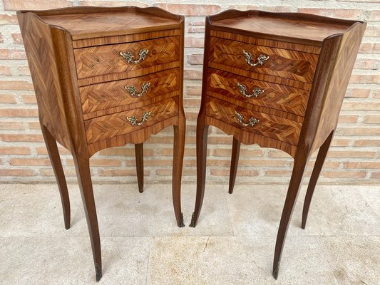 Tulipwood Bedside Tables, Set of 2-NOU-1275016