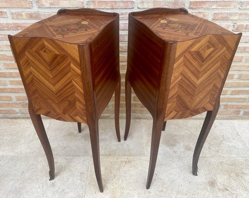 Tulipwood Bedside Tables, Set of 2-NOU-1275016