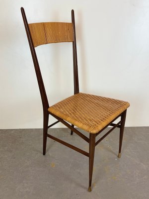 Turin School Chairs, 1950s, Set of 4-DX-1774038