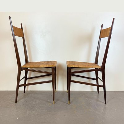 Turin School Chairs, 1950s, Set of 4-DX-1774038