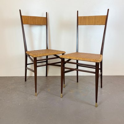 Turin School Chairs, 1950s, Set of 4-DX-1774038