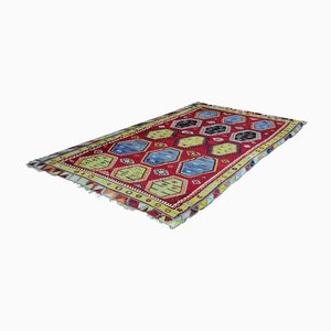 Turkish Colorful Sarkisla Kilim Rug, 1930s-KJP-1149162